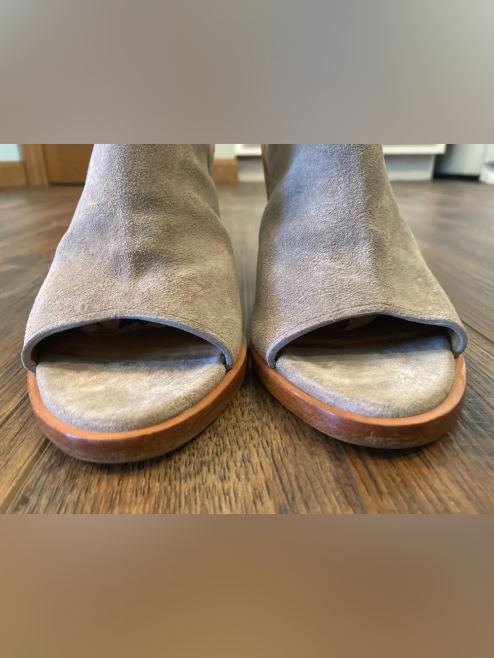 Rag & Bone Wyatt Suede Slingback Sandals - Picture 4 of 14